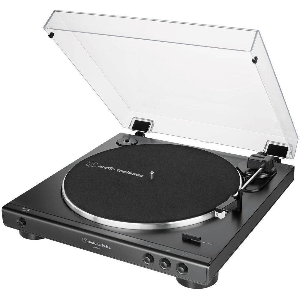 Проигрыватель виниловых пластинок Audio-Technica AT-LP60X чёрный