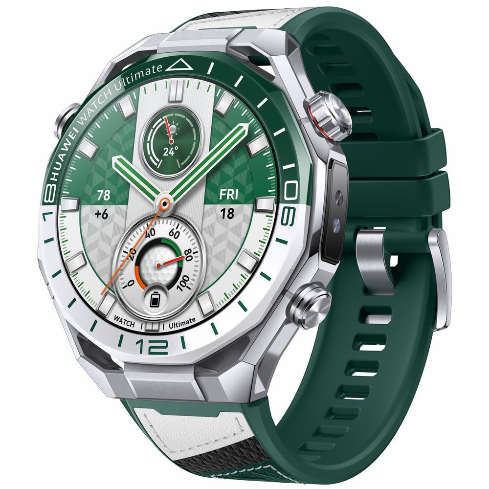 Смарт-часы Huawei Watch Ultimate 2 зелёный (55020GNS)