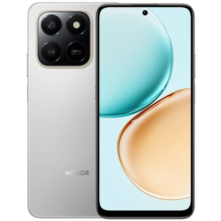 Смартфон Honor X7d 8+256 ГБ серебристый