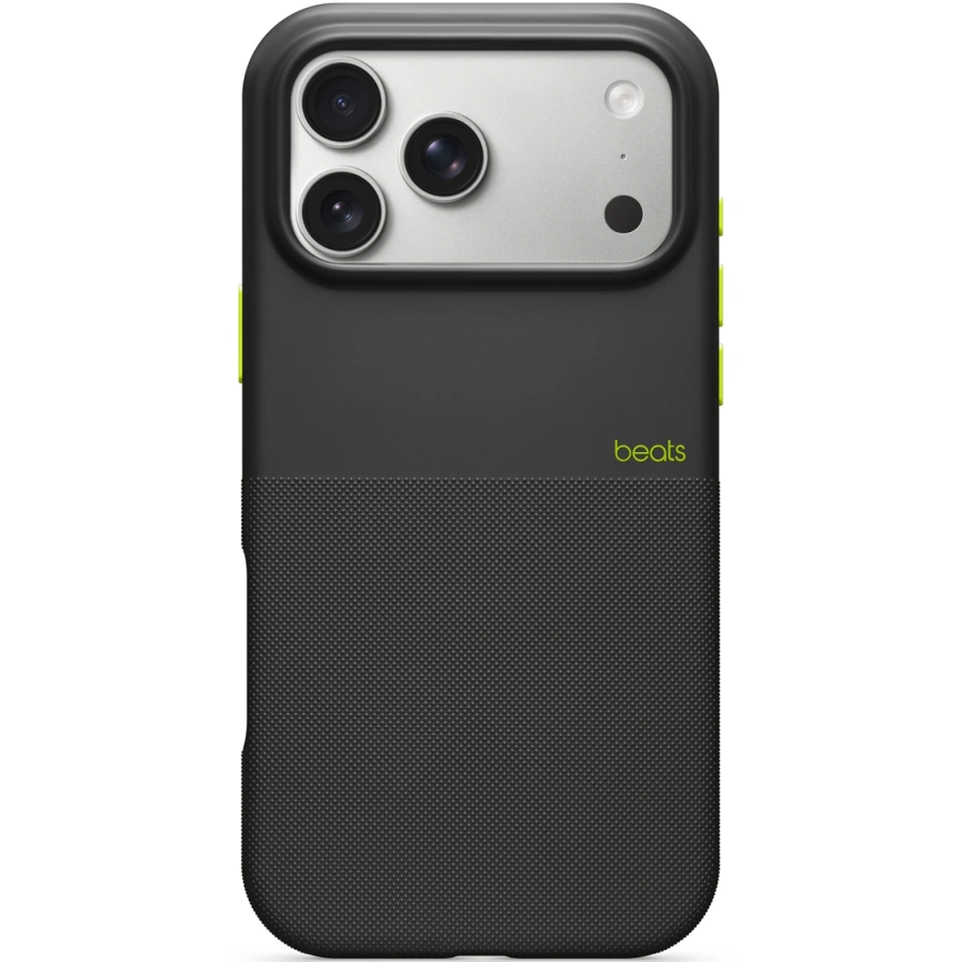 Чехол-накладка Beats Rugged Case with MagSafe/Camera Control для iPhone 17 Pro Max (черный)