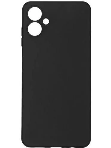 Чехол-накладка Fashion Case для Samsung Galaxy A06/A07 силиконовый (черный)