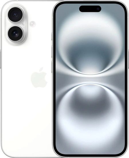 Телефон Apple iPhone 16 Dual SIM 512GB (белый)