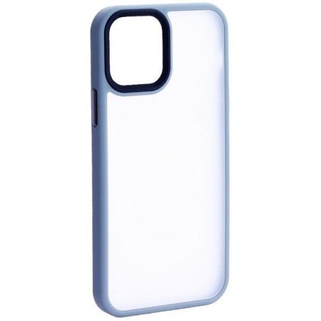 Чехол-накладка Dfans Design для Apple iPhone 13 Pro пластиковый (матовый белый)