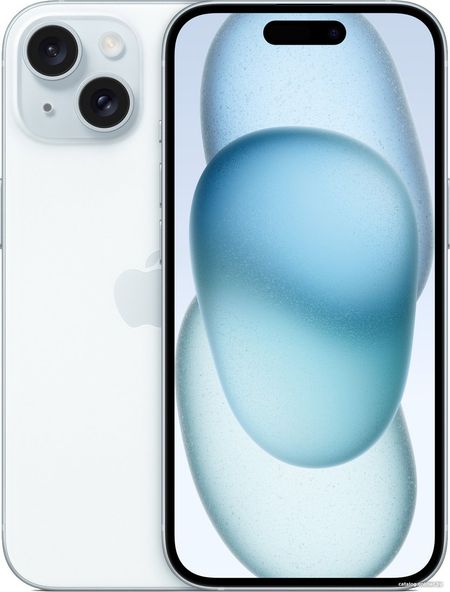 Телефон Apple iPhone 15 Dual SIM 512GB (голубой)
