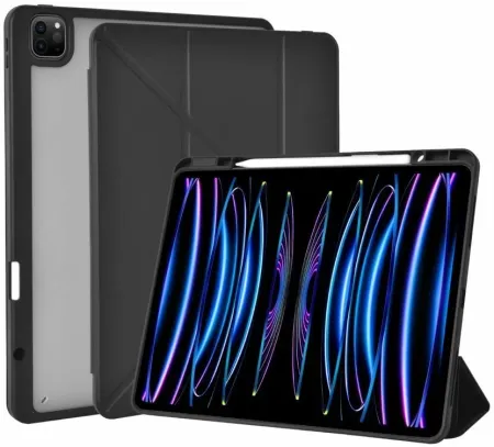 Чехол-книжка WIWU Defender Protective Case для Apple iPad 10.9″/11″ (2018-2021) (полиуретан с подставкой) (черный)
