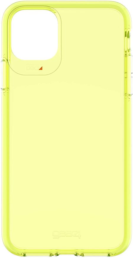 Чехол-накладка Zagg Iridescent Anti-microbial для iPhone 13 Pro пластиковый (неоновый желтый)