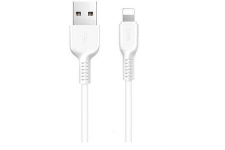 Кабель Hoco (X20) Flash Lightning Charging 100 см белый