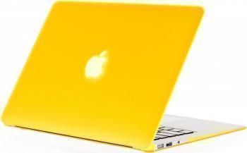 Чехол Daav HardShell Satin для Macbook Pro 13″ пластиковый (желтый)