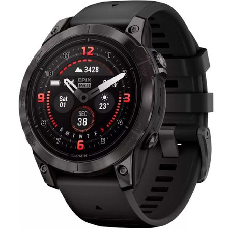 Смарт-часы Garmin Epix Pro Gen 2 Sapphire Carbon Gray 47mm (010-02803-11)
