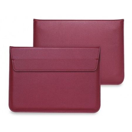 Чехол-конверт PALMEXX MacBag для Apple MacBook Air 13.3″ (2018-2021) искусственная кожа (бордовый)