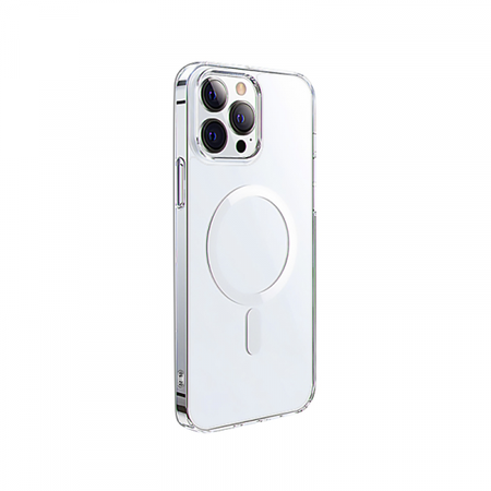 Чехол-накладка Wiwu Crystal Case Magsafe для Apple iPhone 15 Pro Max пластиковый (прозрачный)