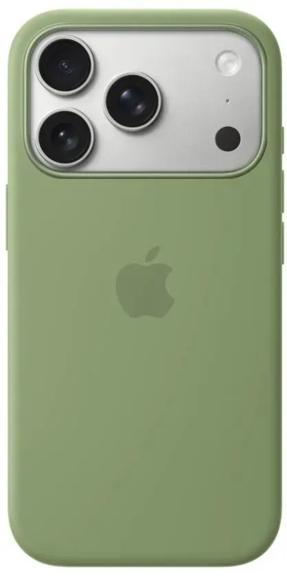 Чехол-накладка Silicone Case Series для iPhone 17 Pro Max (зеленый)