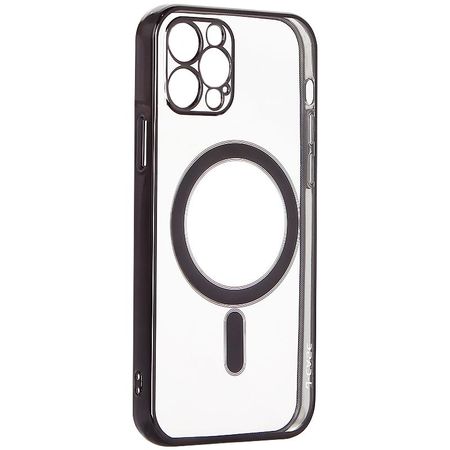 Чехол-накладка J-Case Magsafe Series для Apple iPhone 13 Pro силиконовый (черный)