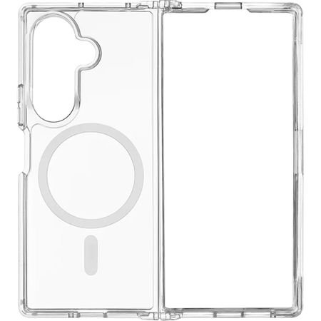 Чехол uBear Real Mag Case с MagSafe для Samsung Galaxy Z Fold 8 Ultra прозрачный (CS660TT76RL-SZ26M)