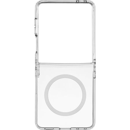Чехол uBear Real Mag Case с MagSafe для Samsung Galaxy Z Flip 8 прозрачный (CS661TT69RL-SZ26M)