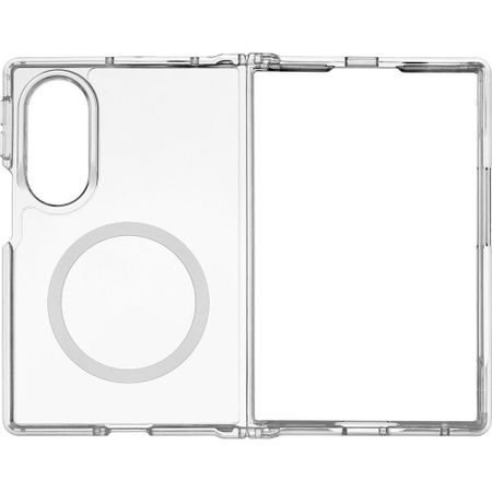 Чехол uBear Real Mag Case с MagSafe для Samsung Galaxy Z Fold 8 прозрачный (CS662TT80RL-SZ26M)