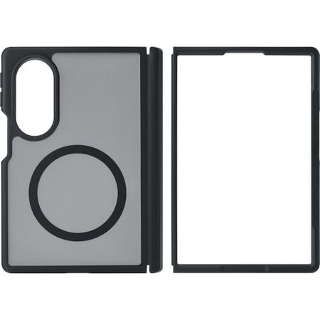 Чехол uBear Cloud Mag Case с MagSafe для Samsung Galaxy Z Fold 8 чёрный (CS727BL80MT-SZ26M)