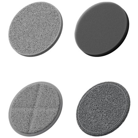 Сменные мопы для HOTO Flexi Cordless Spin Scrubber 4-Piece Replacement Pad (QWQJA16)