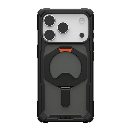 Чехол-накладка UAG Plasma XTE MagSafe для Apple iPhone 17 Pro пластиковый прозрачно-черный (черная рамка)