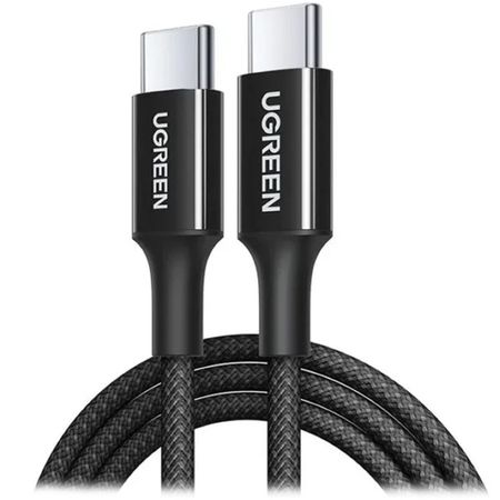 Кабель Ugreen L501 USB-C 3A Max 1 м чёрный (35254)
