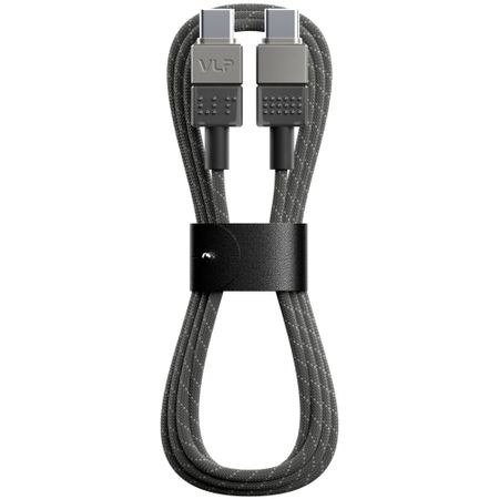 Кабель VLP Neo USB-C/USB-C 100W, 1.5 м. графитовый (1037003)