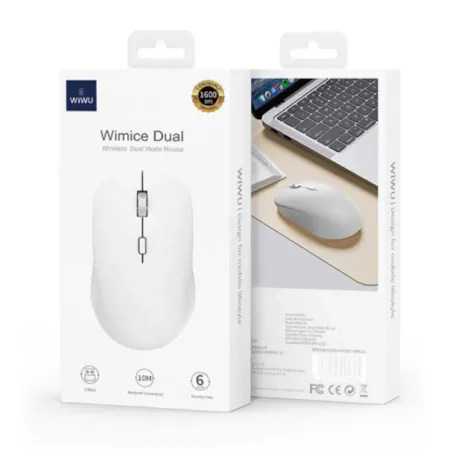 Беспроводная мышь WIWU Wimice Dual (WM108) (белый)