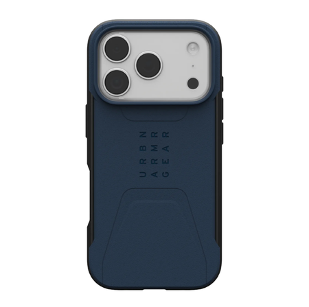 Чехол-накладка UAG Civilian MagSafe для Apple iPhone 17 Pro Max пластиковый (синий)