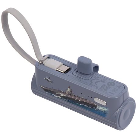 Внешний аккумулятор Sharge T1 Flow Mini 2 Ship 5000 мАч 22.5W голубой