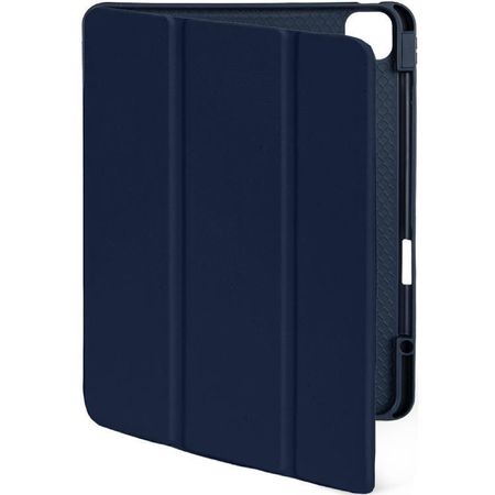 Чехол-книжка Smart Case для Apple iPad Pro 12.9 (2022)/Air 13 (2024/2025), с подставкой и отделением под стилус (темно-синий)