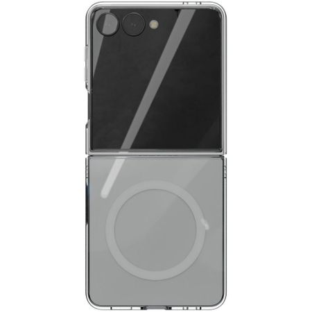 Чехол VLP Puro Case с MagSafe для Samsung Z Flip 8 прозрачный
