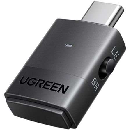 Адаптер Ugreen BT701 USB-C 6.0 Audio Transmitter LE Audio чёрный (65708)