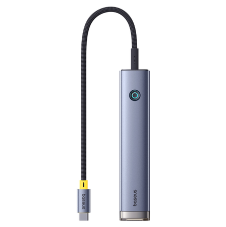 Адаптер Baseus UltraJoy 7 в 1 3USB/HDMI/2USB-c/RJ45 (B00052803811-03) (серый)