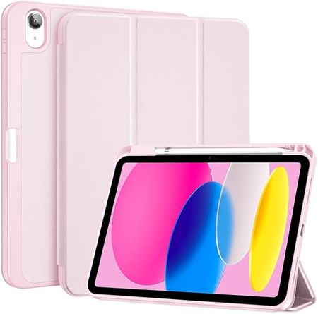 Чехол-книжка Smart Case для Apple iPad Pro 13 (2024/2025), с подставкой и отделением под стилус (розовый)