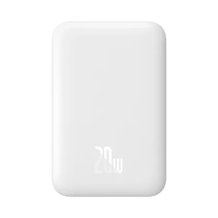 Внешний аккумулятор Baseus Magnetic Mini Air 6000mAh 20W (белый) (PPCXM06A)