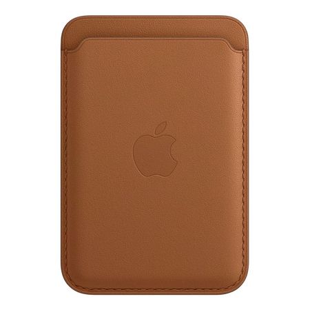 Чехол iPhone Leather Wallet MagSafe (Brown)