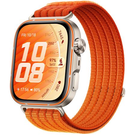 Смарт-часы Huawei Watch Fit 5 Pro оранжевый (55020HTX)