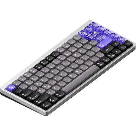 Клавиатура Nuphy Air75 HE, Low-Profile Magnetic Jade переключатель (Air75HE-SS-J)