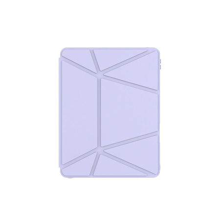 Чехол-книжка WIWU Defender Transformers для Apple iPad Air 4/5 и Air 11 (2024/2025) с подставкой и отделением под стилус (фиолетовый)