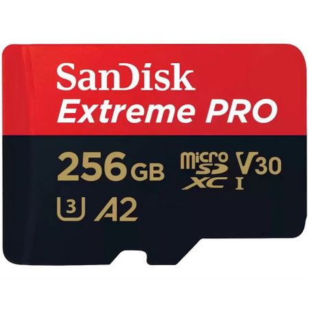 Карта памяти SanDisk Extreme Pro MicroSDXC 256 ГБ (SDSQXCD-256G-GN6MA)