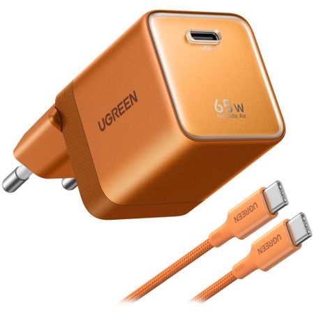 Зарядное устройство Ugreen X860 Nexode Air 65W оранжевый