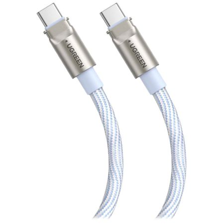 Кабель-ланьярд Ugreen L508 USB Type-C 1.2 м голубой (35511)