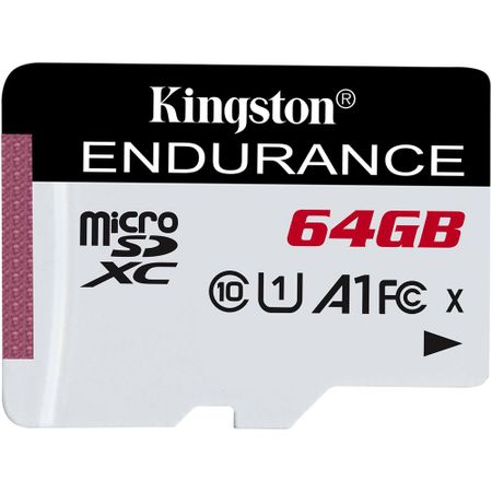 Карта памяти Kingston High Endurance microSDXC 64 ГБ Class 10 (SDCE/64GB)