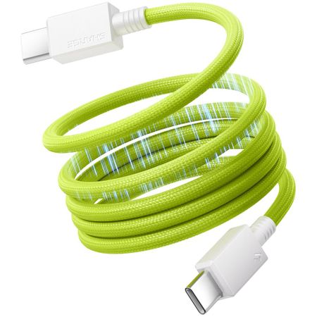Кабель Sharge MagLoop USB Type-C 1 м зелёный