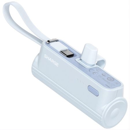 Внешний аккумулятор Sharge Flow Mini 2 5000 мАч 22.5W синий