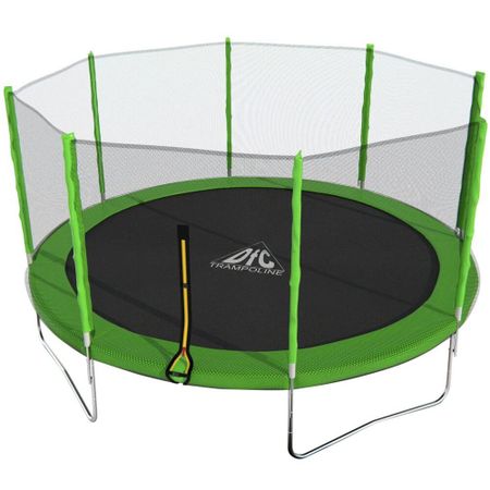 Батут DFC Trampoline Fitness 14ft Green 14FT-TR-LG