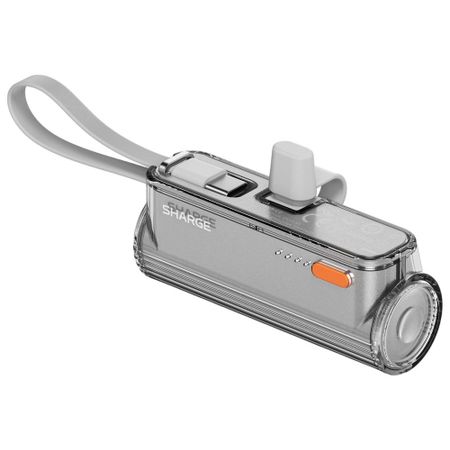 Внешний аккумулятор Sharge Flow Mini 2 5000 мАч 22.5W серебристый