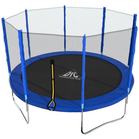 Батут DFC Trampoline Fitness 12ft Blue 12FT-TR-B