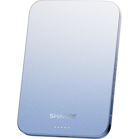 Внешний аккумулятор Sharge AeroMag 5000 мАч PD 20W Qi2 15W Ultra-thin синий