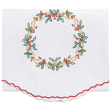 Дорожка на стол Tkano New Year Essential Festive wreath TK24-TR0007