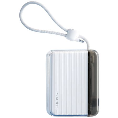 Внешний аккумулятор Sharge Flow 2 10000 мАч 22.5W белый